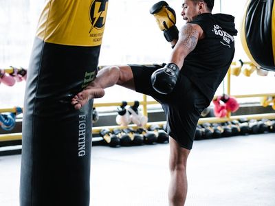 Sunlight hitting a white wall in a gym space